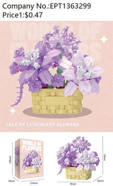 Colorful box building blocks-flowers 201PCS